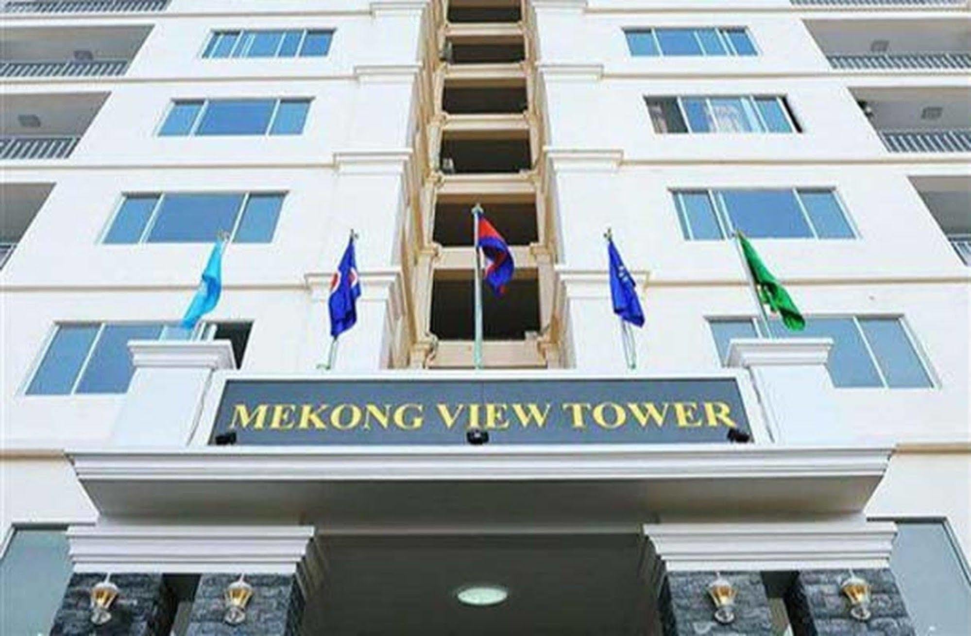 Mekong View Tower Hotel Phnom Penh Exterior foto